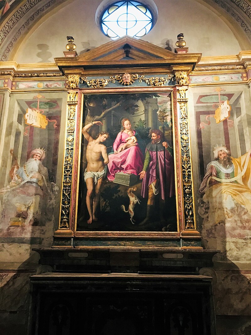 Guglielmo_Caccia_Vergine_tra_i_Santi_Rocco_e_Sebastiano_1601_Pavia_Basilica_di_San_Michele.jpg