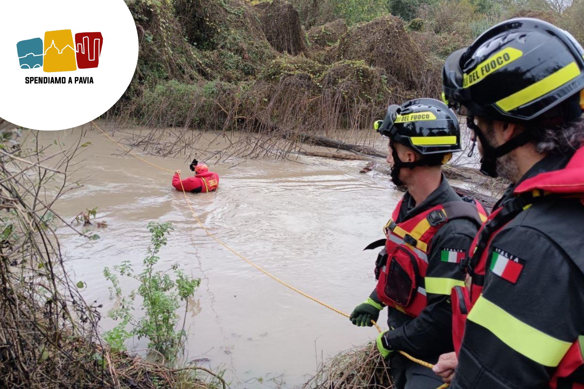 Cade dal ponte sul Ticino: 17enne salvato dai soccorsi tra Vigevano e Abbiategrasso