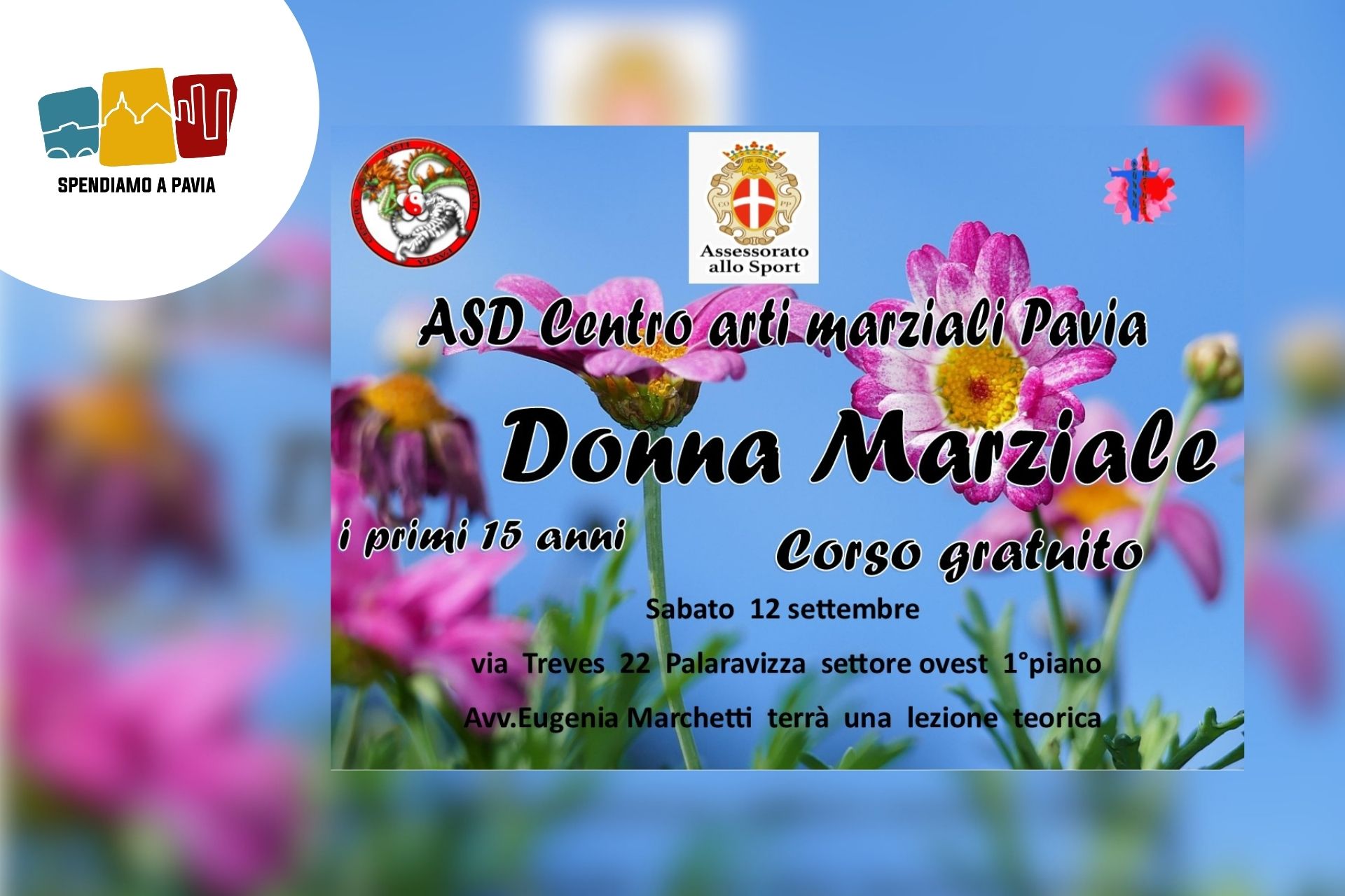 "Donna Marziale" compie 15 anni: a Pavia riparte il corso gratuito di difesa personale
