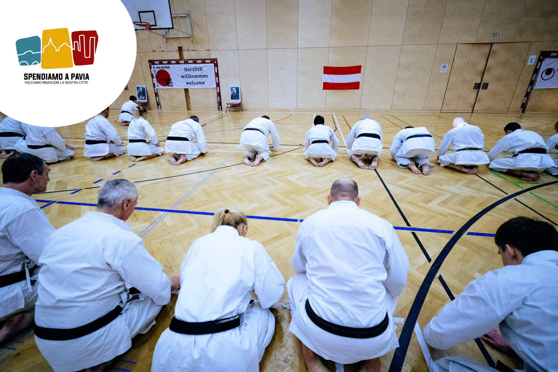 La ASD Gorin Karate-Do Pavia allo JKA Autumn Gasshuku con il M° Naka Tatsuya