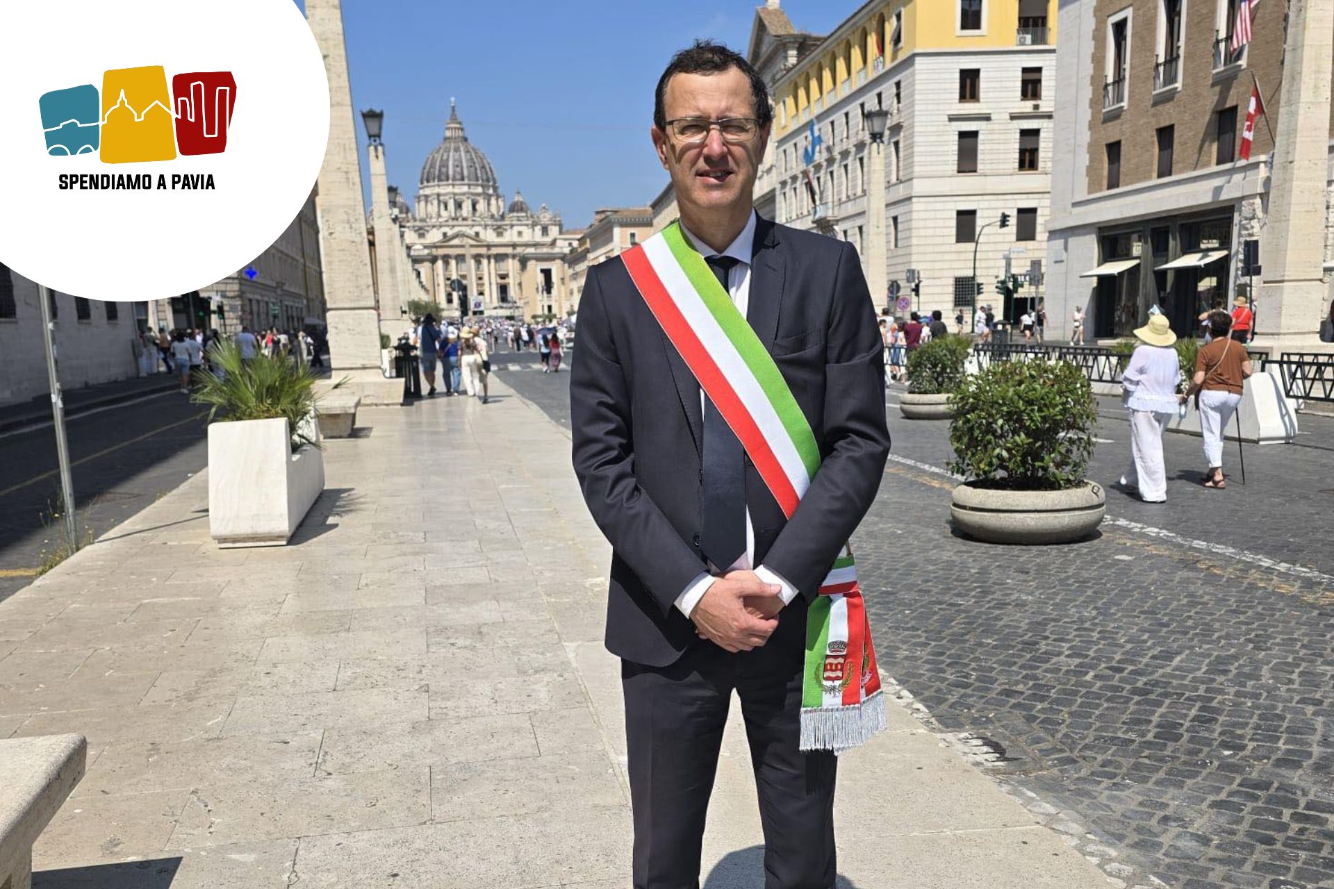 La Fiamma Olimpica illumina San Martino Siccomario: un evento storico per il paese