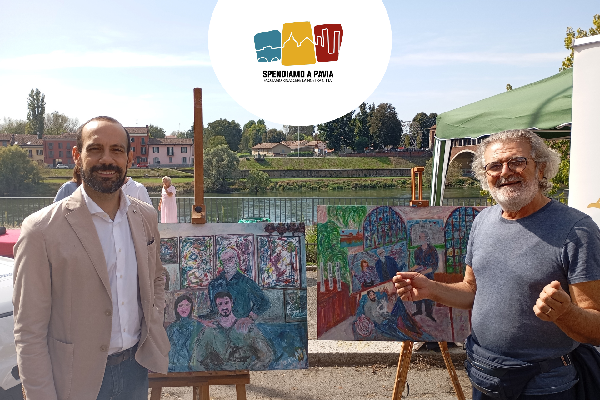 Lo Specchio dell’Arte protagonista alla Festa del Ticino 2025 a Pavia