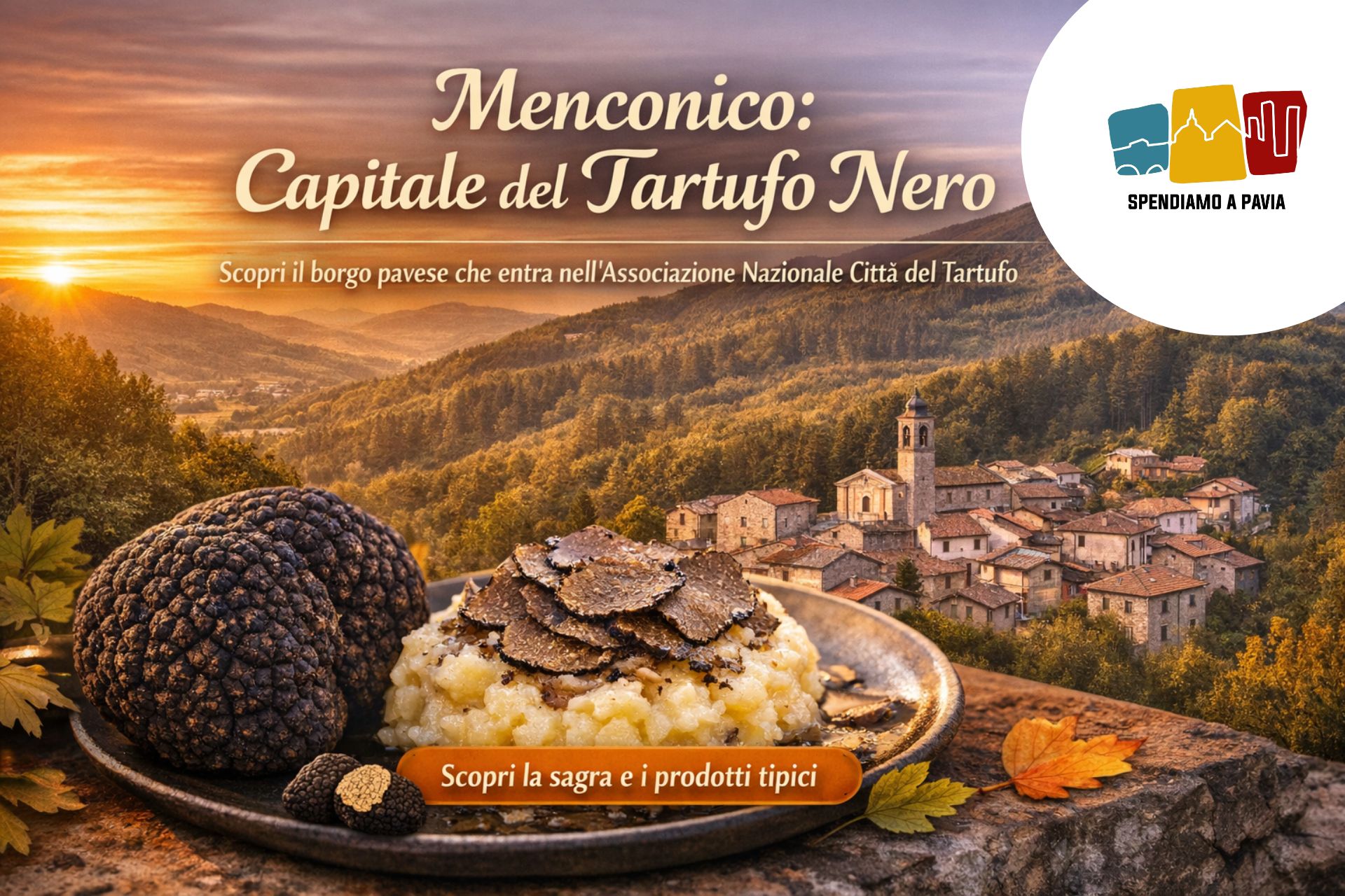 Menconico entra nell’Associazione Città del Tartufo: un traguardo storico per il borgo pavese