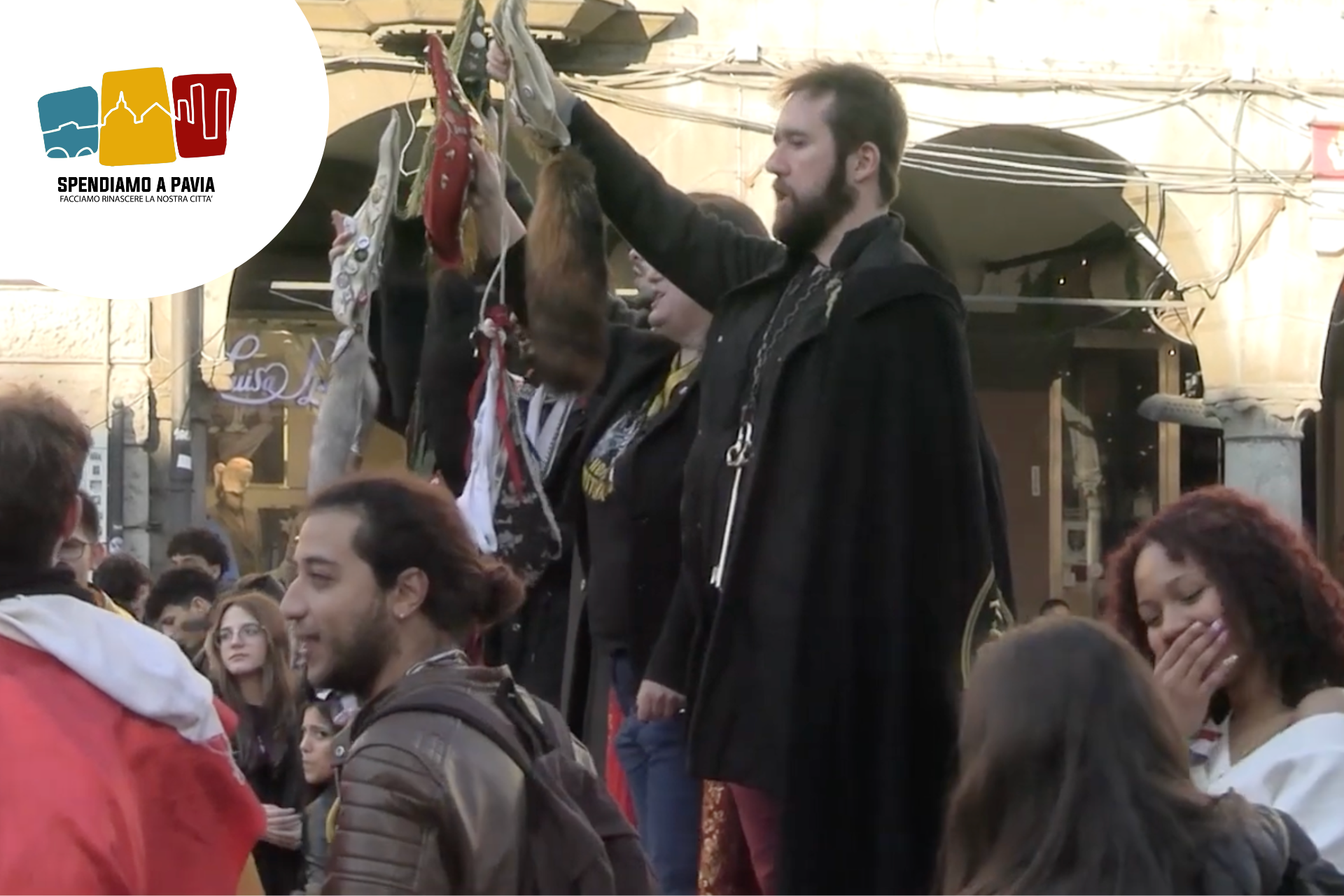 Special Video: Pavia, gli studenti delle scuole superiori della città ”liberati” dai Goliardi