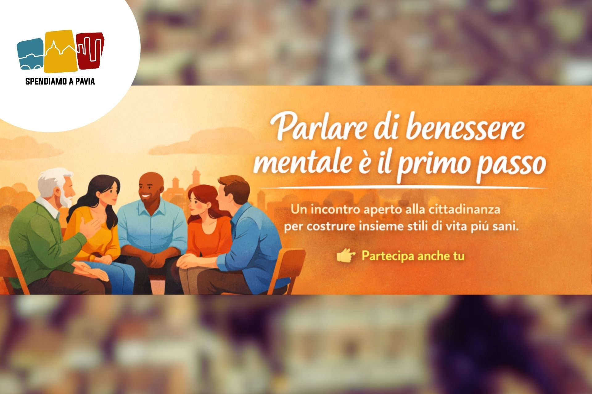 Pavia, incontro su salute mentale e stili di vita: cittadini e istituzioni a confronto
