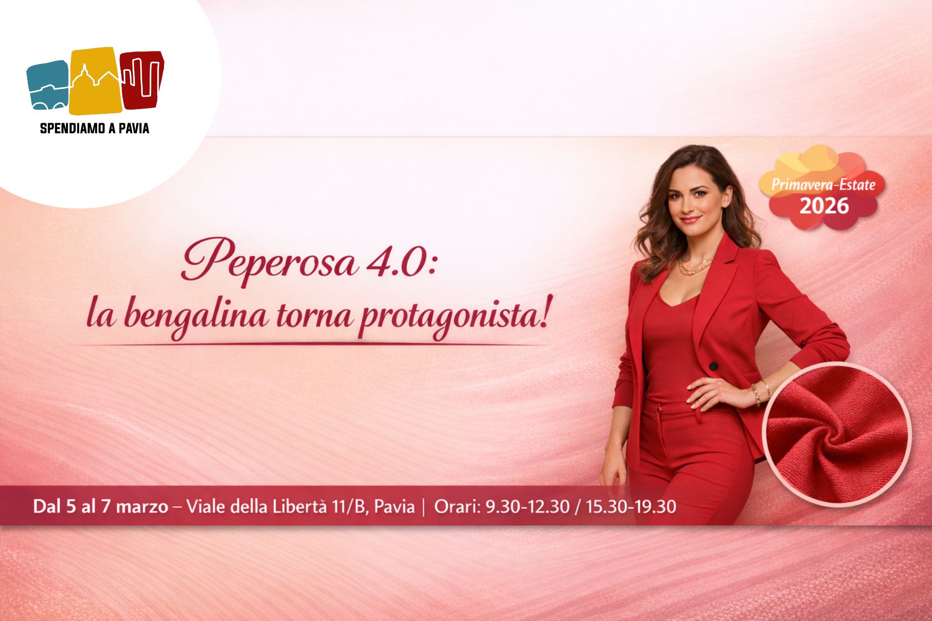 Peperosa 4.0 a Pavia: dal 5 al 7 marzo torna protagonista la bengalina