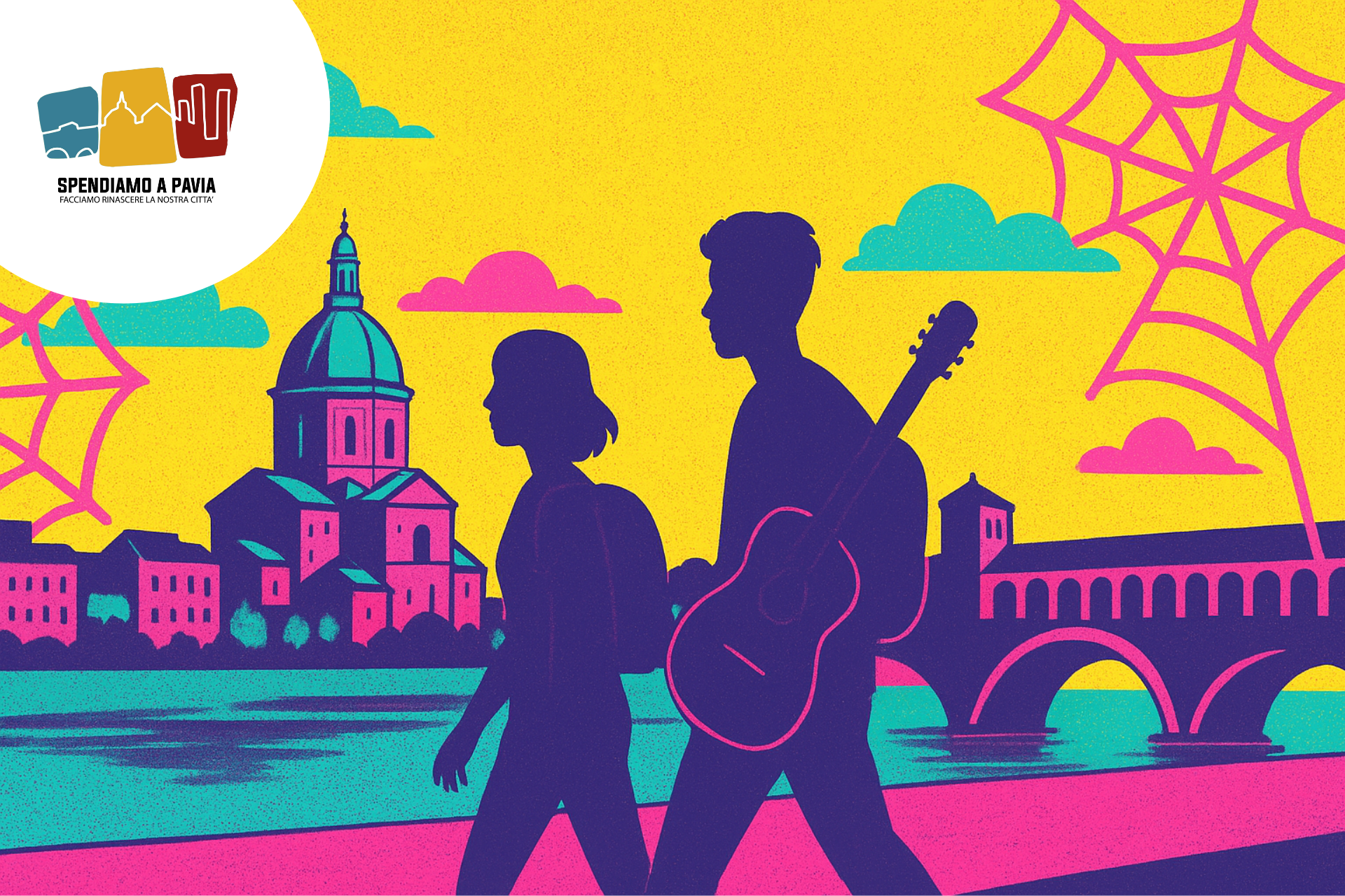 Sulle orme dell’Uomo Ragno: Pavia degli 883 in un tour guidato (con aperitivo)
