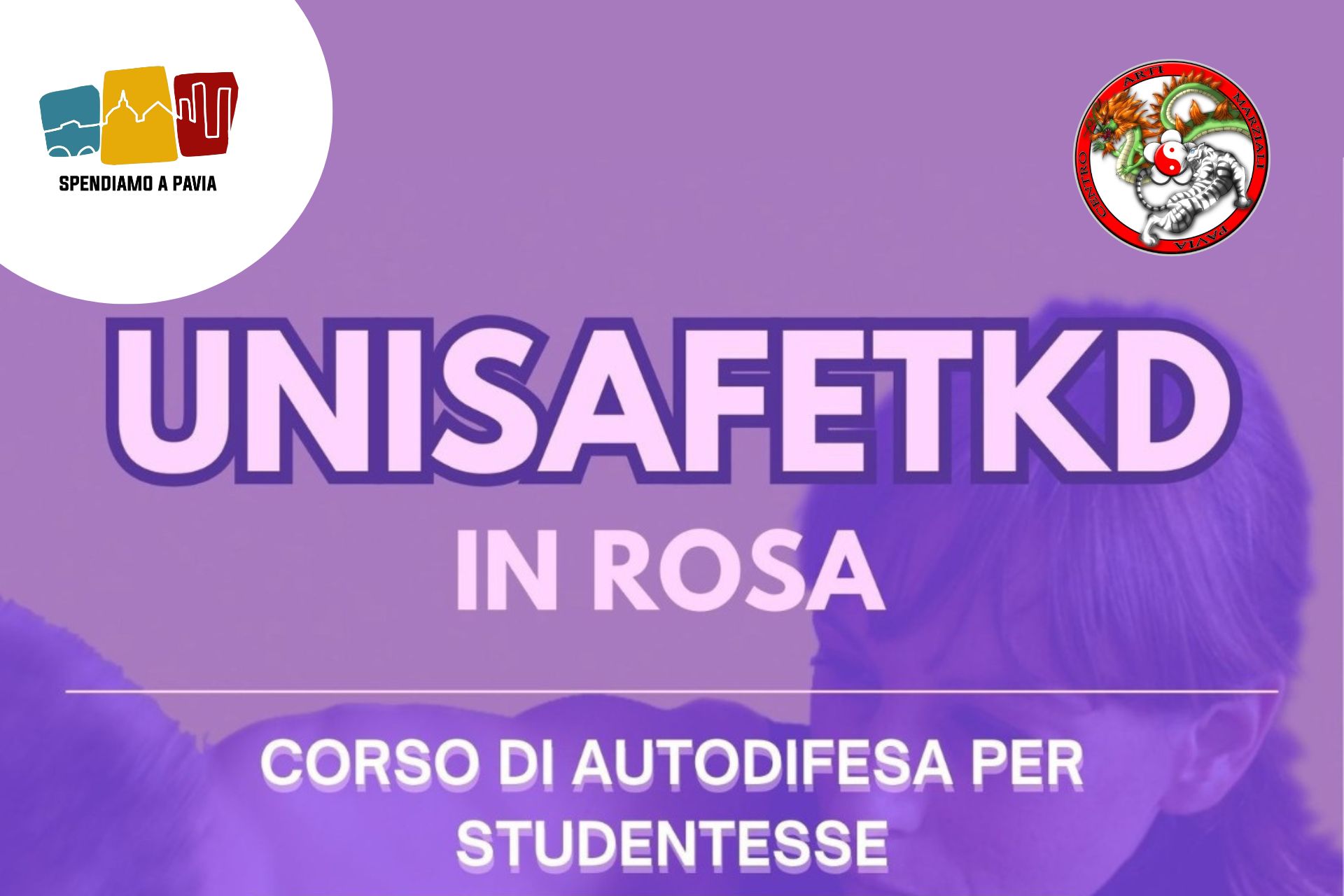 UNISAFE TKD in Rosa: a Pavia un progetto dedicato alla sicurezza delle studentesse universitarie