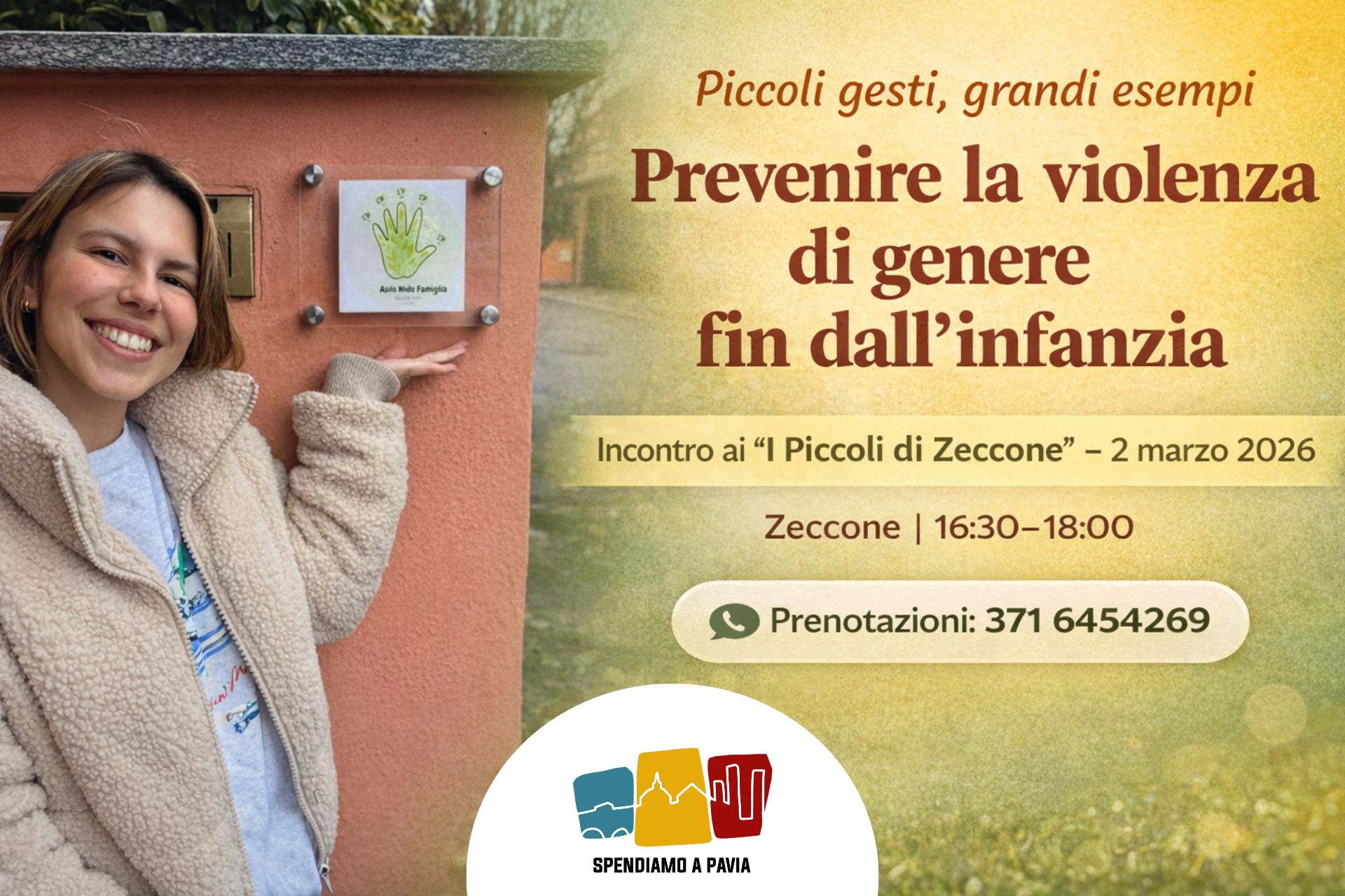 Zeccone, ai “I Piccoli di Zeccone” un incontro per prevenire la violenza di genere fin dall’infanzia