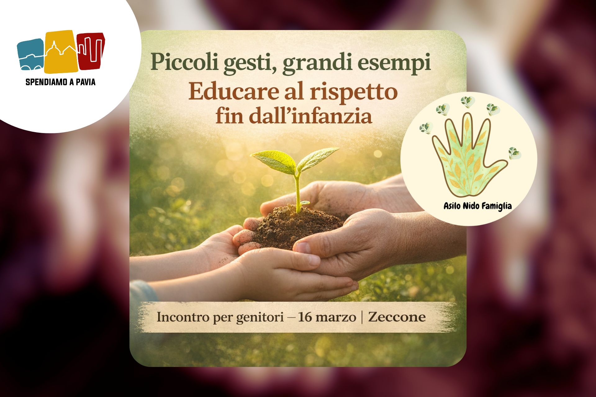 Zeccone, incontro per i genitori: educare al rispetto per prevenire la violenza di genere fin dall’infanzia