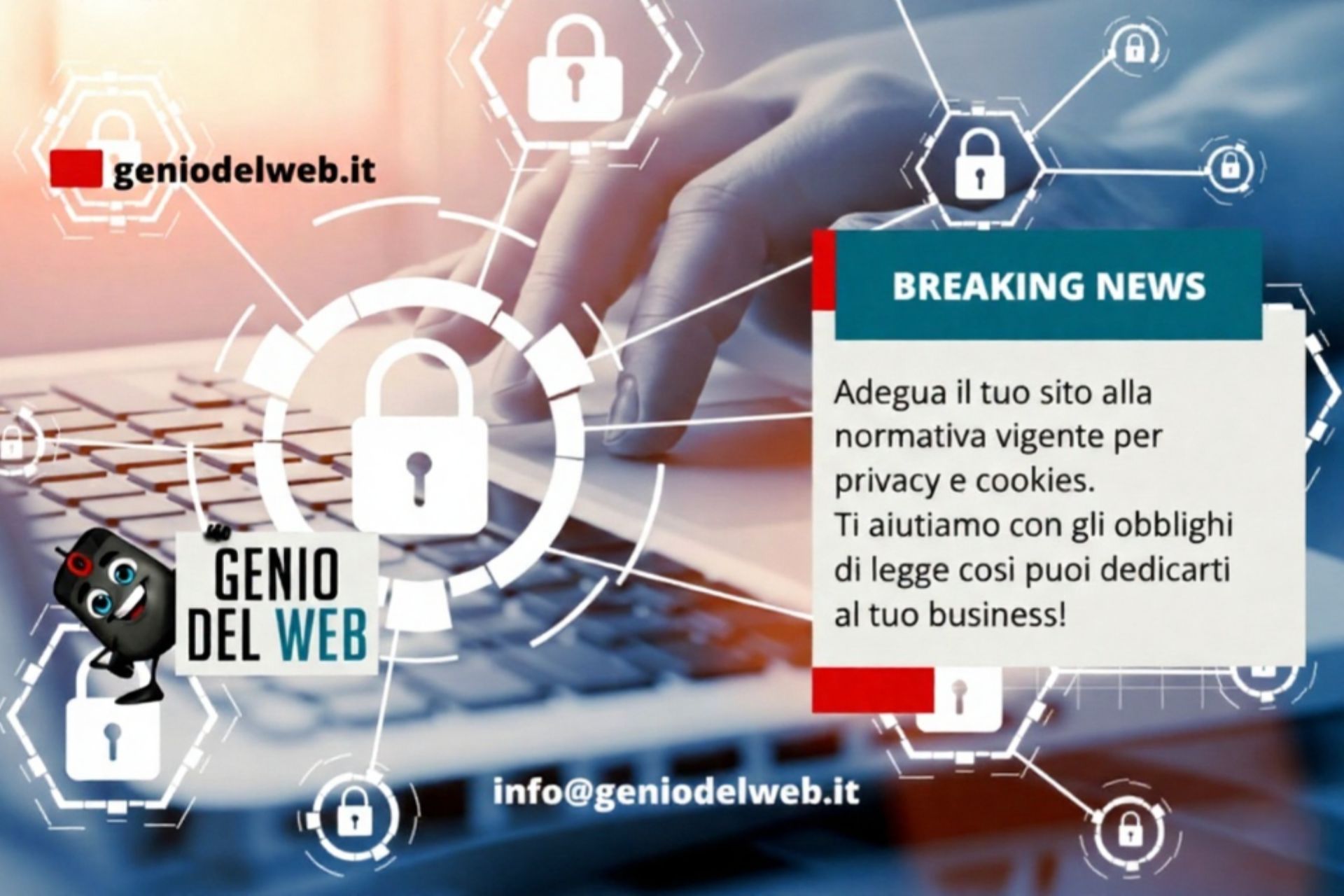 Creazione App, Siti, Ecommerce, servizi web - geniodelweb.it