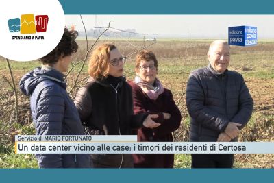 Certosa di Pavia, nuovo data center a Cascina Colombara: residenti in allarme