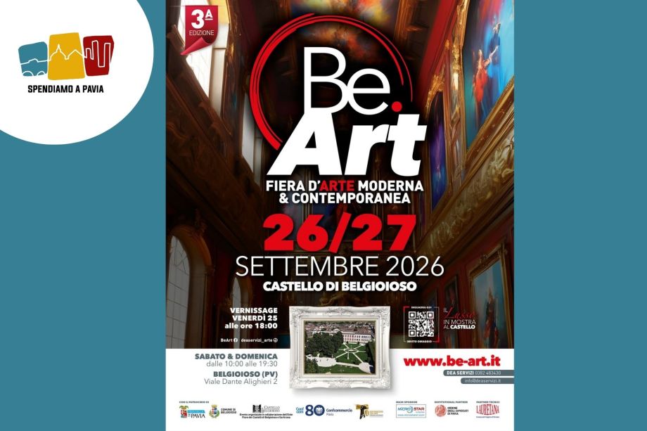 Be.Art 2026, il Castello di Belgioioso diventa palcoscenico dell’arte moderna e contemporanea