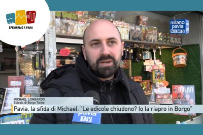 Borgo Ticino, riapre un’edicola storica: le luci tornano ad accendersi grazie a un giovane imprenditore
